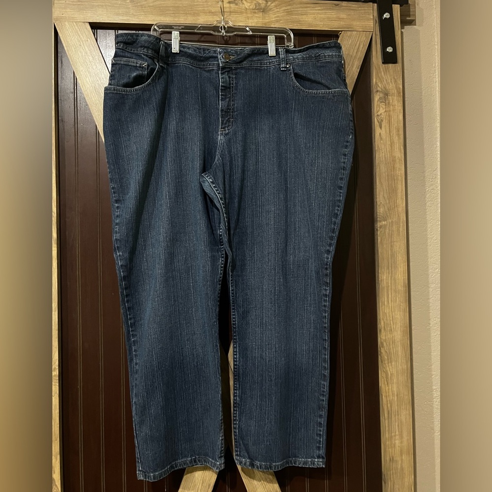 Riders by Lee Women's Straight Leg Jeans - Dark Blue